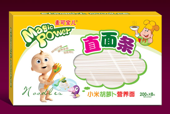 麦可宝儿小米胡萝卜营养面