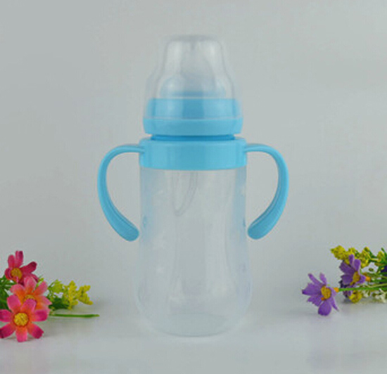 聪贝宽口径硅胶奶瓶240ml