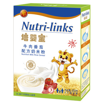 培婴宝牛肉番茄配方奶米粉