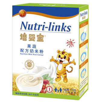 培婴宝果蔬配方奶米粉