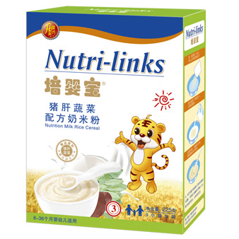 培婴宝猪肝蔬菜配方奶米粉