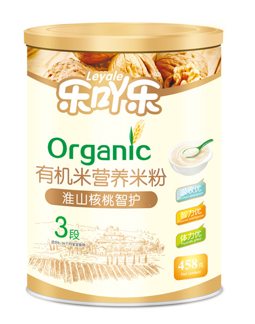 乐吖乐淮山核桃智护3段458g