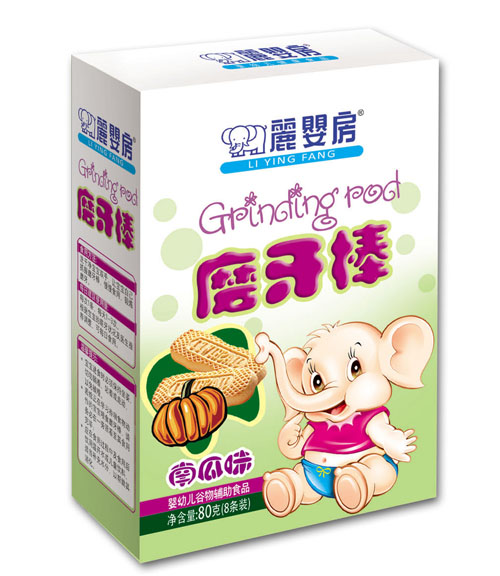 丽婴房磨牙棒南瓜味