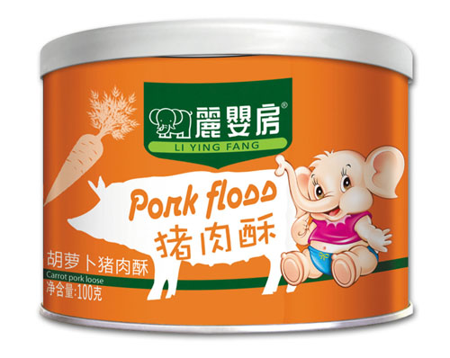 丽婴房胡萝卜猪肉绒