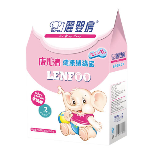 丽婴房康儿清健康清清宝盒装