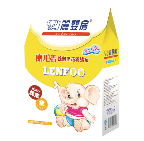 丽婴房康儿清蜂蜜菊花清清宝盒装