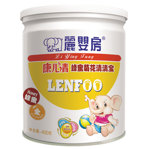 丽婴房康儿清蜂蜜菊花清清宝罐装