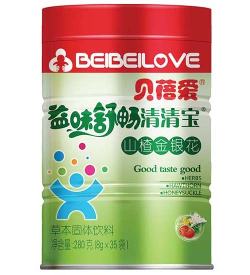 贝蓓爱清清宝（山楂金银花）听装