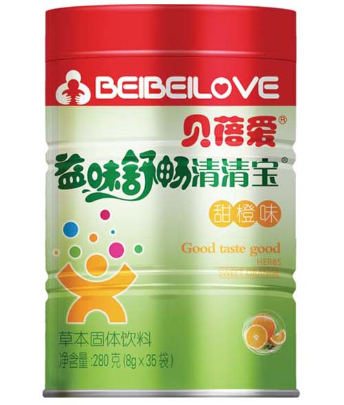 贝蓓爱清清宝（甜橙）听装