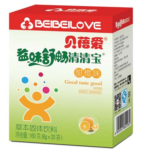贝蓓爱清清宝（甜橙）盒装