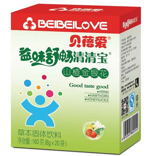 贝蓓爱清清宝（山楂金银花）盒装
