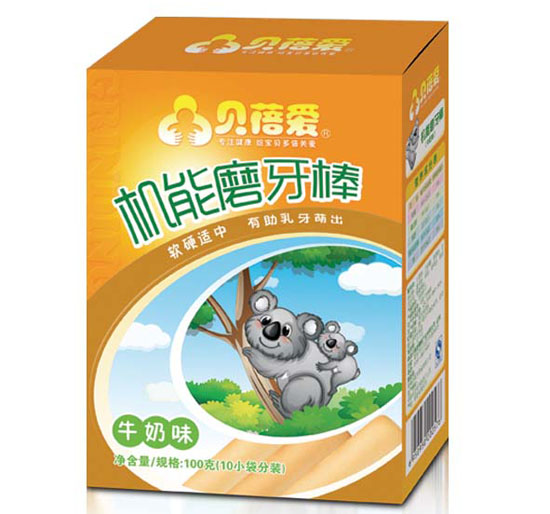 贝蓓爱磨牙棒（牛奶味）