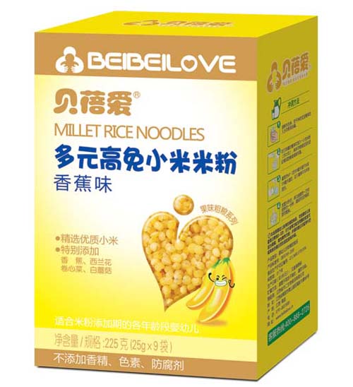 贝蓓爱多元高免小米米粉盒装