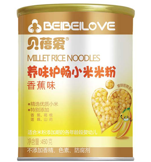 贝蓓爱养味护畅小米米粉听装