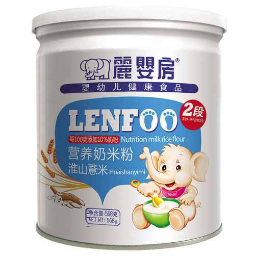 丽婴房淮山薏米奶米粉