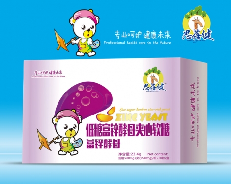 思蓓健低糖富锌酵母夹心软糖