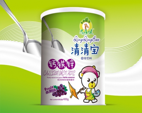 思蓓健钙铁锌清清宝