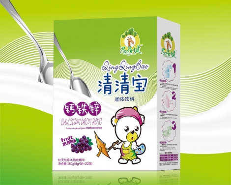 思蓓健钙铁锌清清宝（盒）