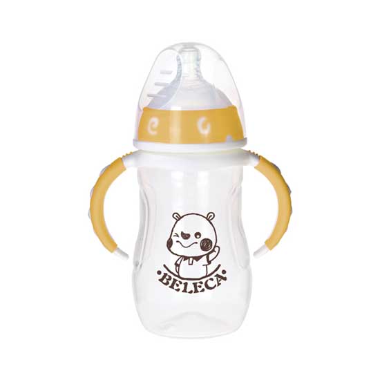 贝乐嘉PP奶瓶240ML（黄色）