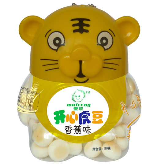 麦聪开心虎豆小馒头（香蕉味）