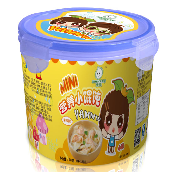 麦聪猪肉蔬菜营养小馄饨