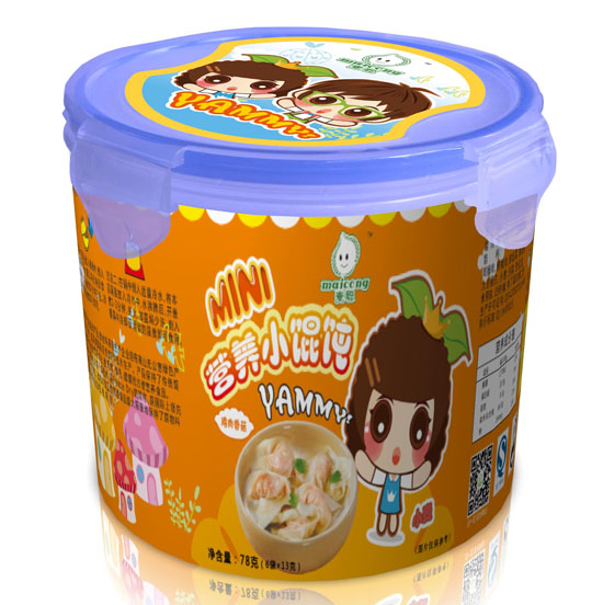 麦聪鸡肉香菇营养小馄饨