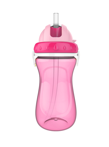 伊斯卡尔350ml 安全健康儿童水壶（红）