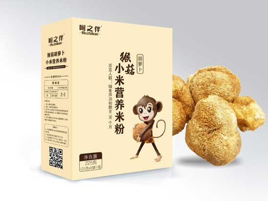  呵之伴胡萝卜小米营养米粉