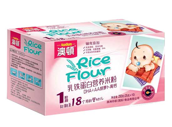 澳顿乳铁蛋白营养米粉（盒）