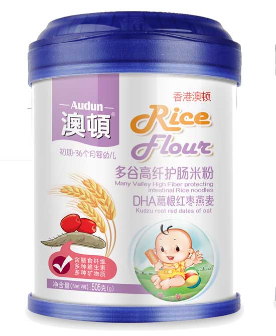 澳顿DHA葛根红枣燕麦护畅米粉