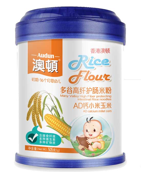  澳顿AD钙小米玉米护畅米粉