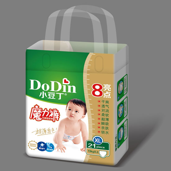 小豆丁婴儿魔力裤XL