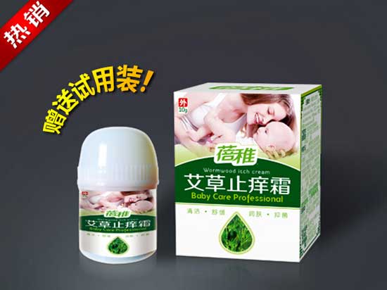  蓓稚艾草止痒霜10g