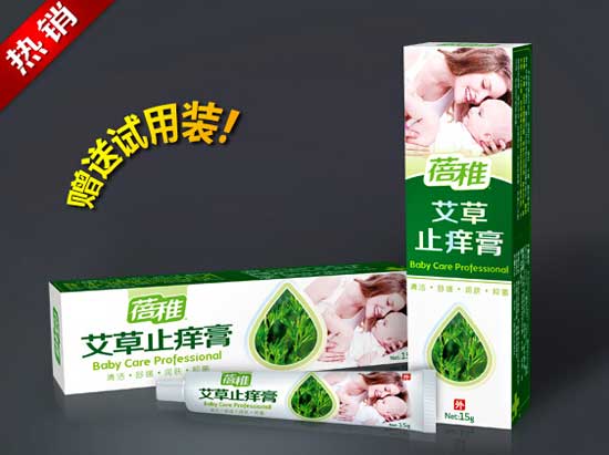  蓓稚艾草止痒膏