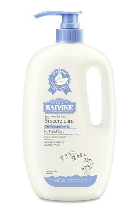 贝婴婴儿柔润沐浴露1000ml