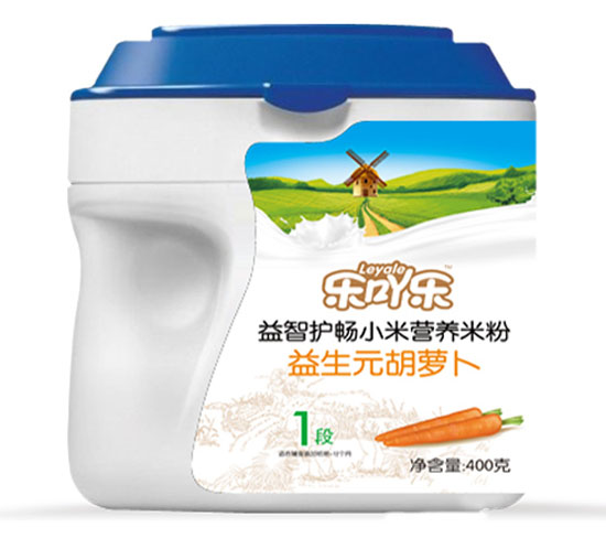 乐吖乐益生元胡萝卜小米米粉