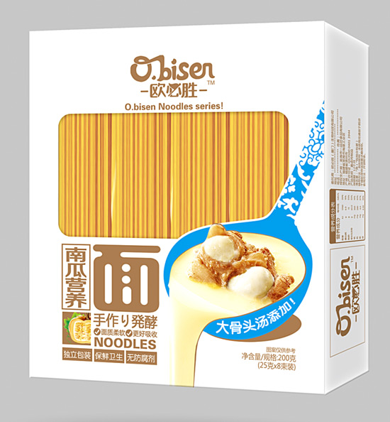 欧必胜大骨汤南瓜味直面