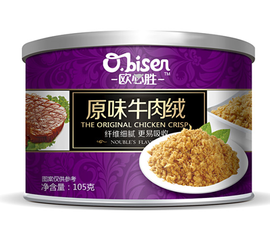 欧必胜原味牛肉绒