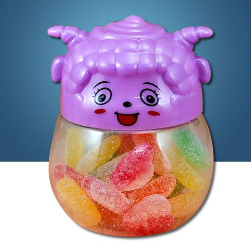 所爱喜洋洋玩具软糖紫色