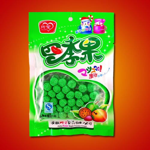  四季果软糖绿色