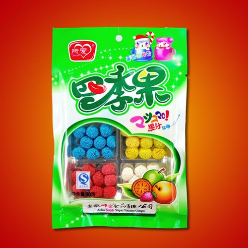 四季果软糖多彩色