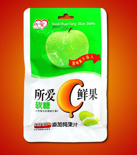 所爱C鲜果软糖苹果味