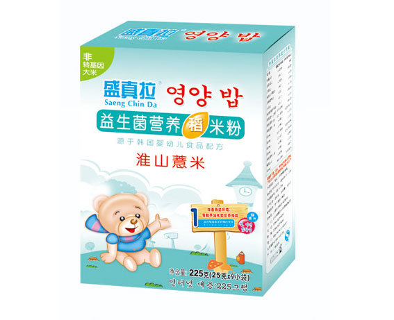 盛真拉益生菌淮山薏米营养稻米粉（盒）