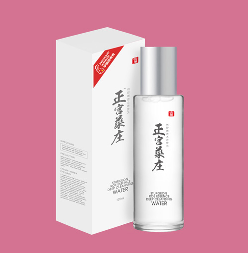 正宫药庄鱼子精华焕肤卸妆水