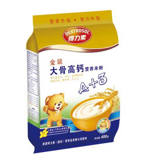 得力素大骨高钙营养米粉（金装）