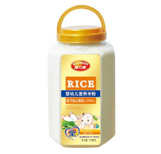得力素莲子淮山果蔬婴幼儿营养米粉