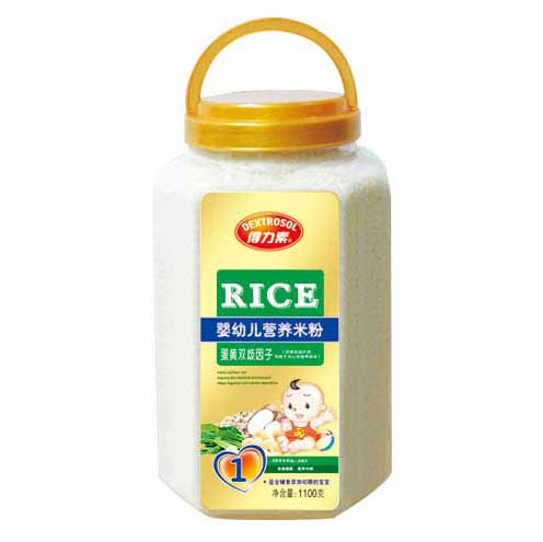 得力素蛋黄双歧因子婴幼儿营养米粉