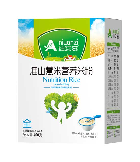  纽安滋淮山薏米营养米粉全段