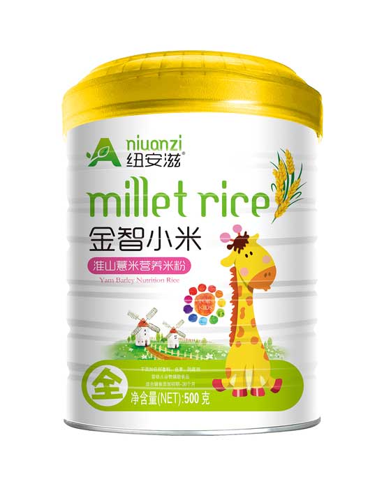 纽安滋淮山薏米金智小米营养米粉全段