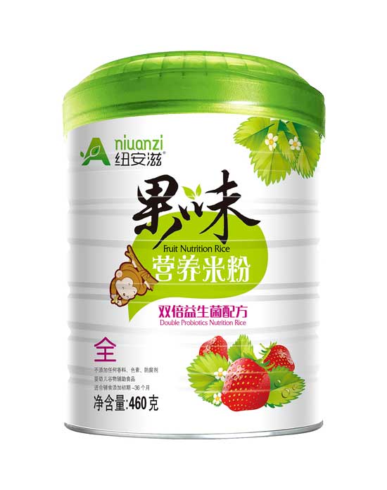  纽安滋双倍益生菌配方果味营养米粉